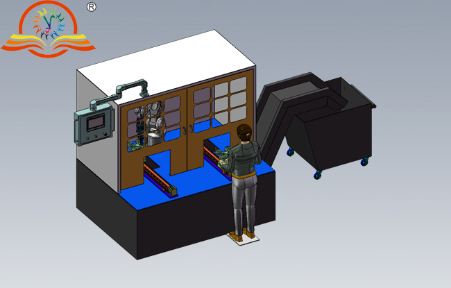 六軸機(jī)器人激光冒口切割機(jī)SDY-6Z-7900/6000W